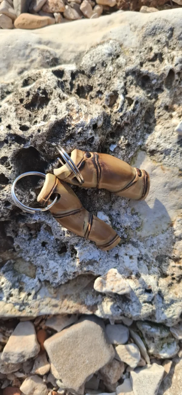 Parni privesci od bambusa (2 kom.)