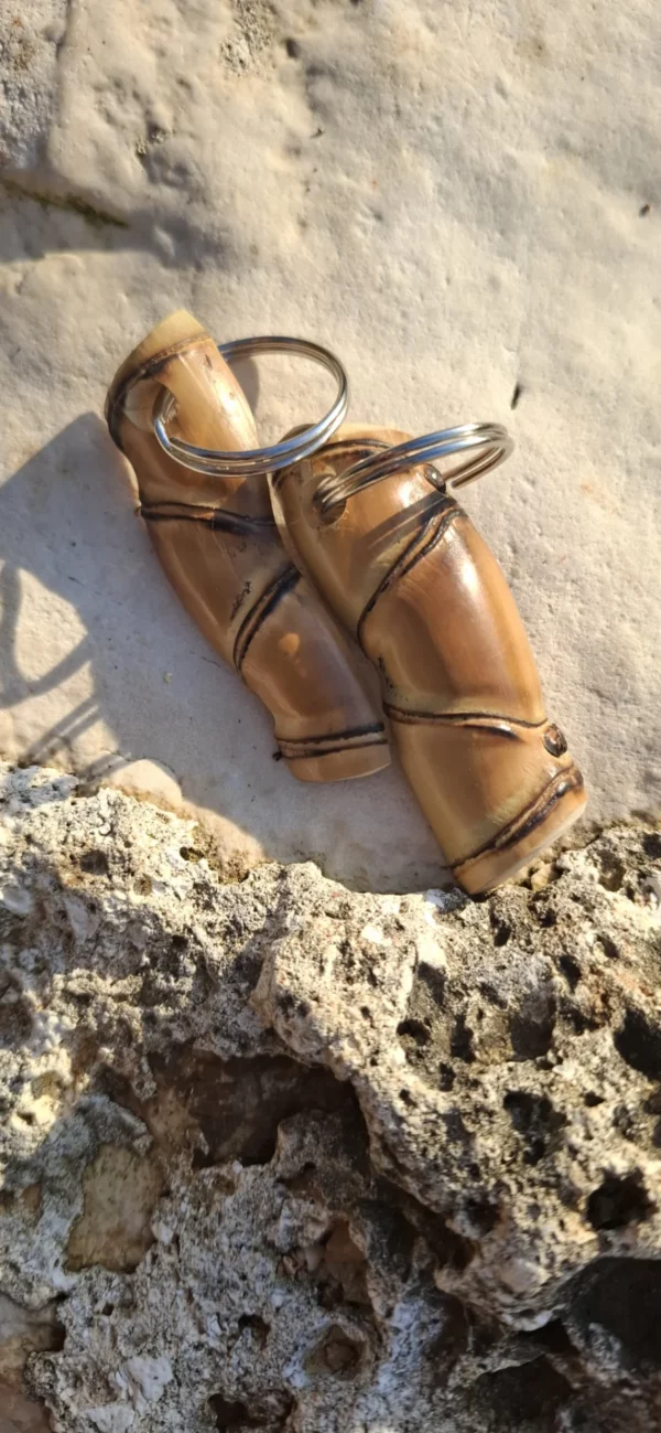 Parni privesci od bambusa (2 kom.)